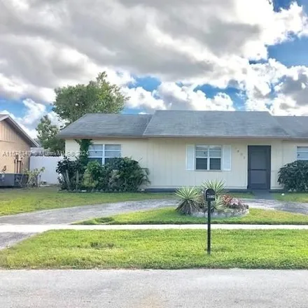 Rent this 3 bed house on 7814 Southwest 7th Court in North Lauderdale, FL 33068