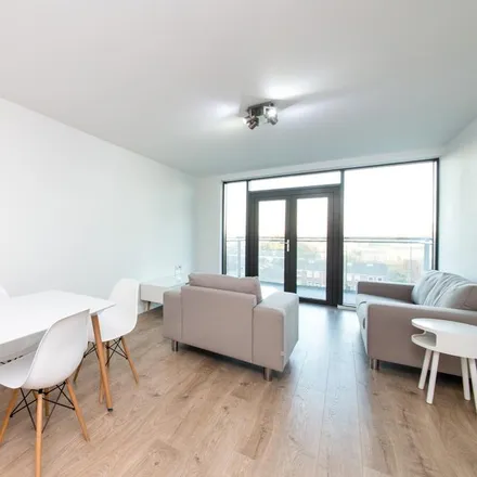 Rent this 1 bed apartment on Sledge Tower in Dalston Square, De Beauvoir Town