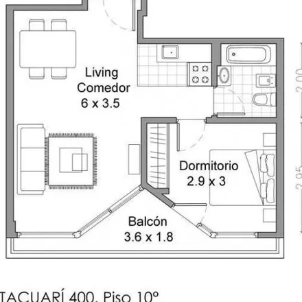 Buy this 1 bed apartment on Tacuarí 470 in Monserrat, 1071 Buenos Aires