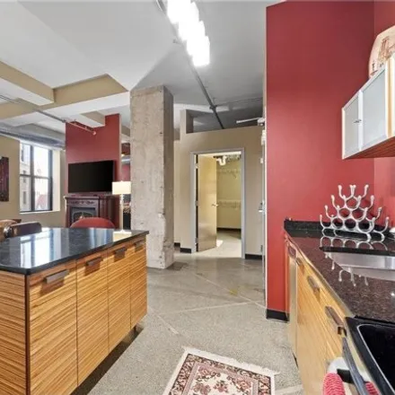 Rent this 1 bed condo on Lowry Building in Saint Paul Skyway, Saint Paul