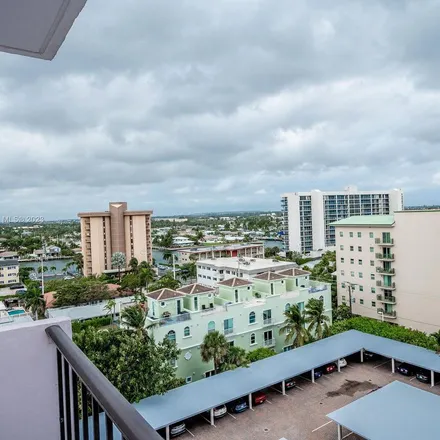 Rent this 1 bed apartment on 3252 Northeast 5th Street in Harbor Village, Pompano Beach