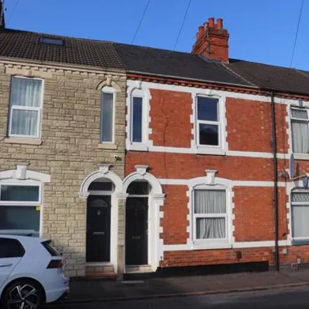 Rent this 3 bed townhouse on Thirlestane Road in Far Cotton, NN4 8HD