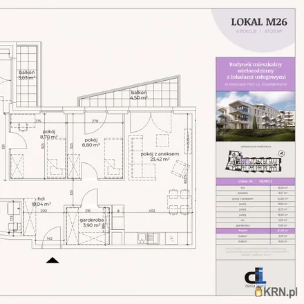 Buy this 4 bed apartment on Dominikanów 31 in 31-410 Krakow, Poland