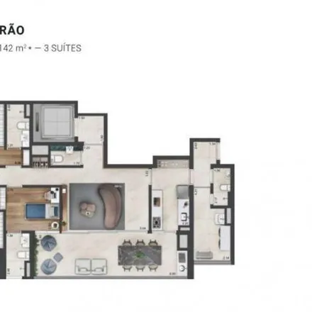 Buy this 3 bed apartment on Marginal Pinheiros (Expressa) in Paraisópolis, São Paulo - SP