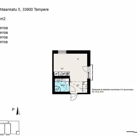 Image 2 - Lentokonetehtaankatu 5, 33900 Tampere, Finland - Apartment for rent
