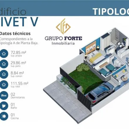 Buy this 2 bed apartment on León Pinelo 145 in Alto Alberdi, Cordoba
