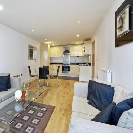 Rent this 2 bed apartment on 1 Lightermans Road in Millwall, London