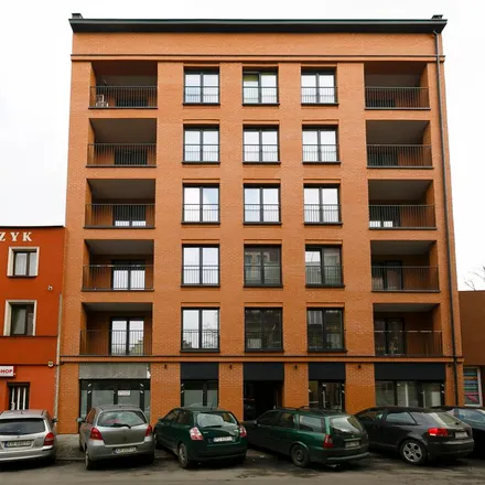 Rent this 3 bed apartment on Parking płatny in Tadeusza Rejtana, 30-510 Krakow