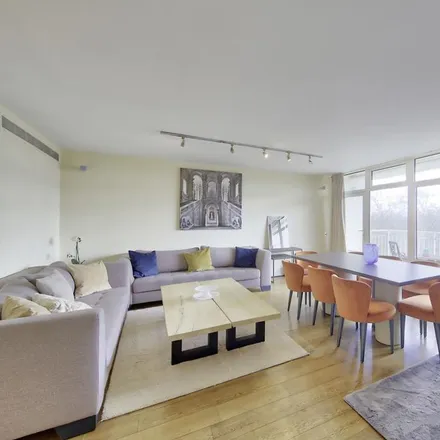 Rent this 3 bed apartment on Falmouth House in Clarendon Place, London