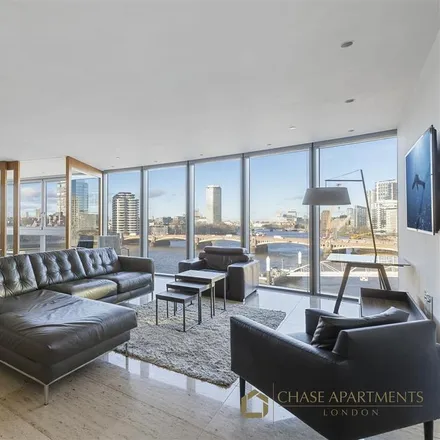 Rent this 3 bed apartment on Saint George Wharf Tower in 1 Nine Elms Lane, Nine Elms