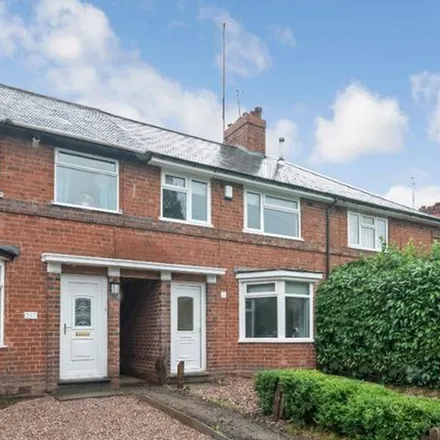 Rent this 4 bed townhouse on Tennal Road in Harborne, B32 2HY