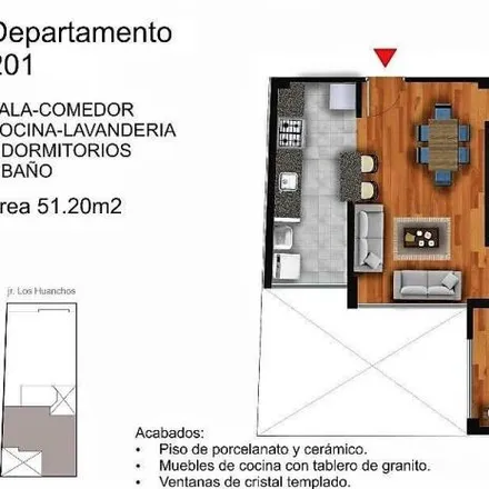 Buy this 2 bed apartment on Calle Los Huachos in San Juan de Lurigancho, Lima Metropolitan Area 15401