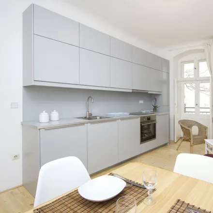 Rent this 1 bed apartment on Cafe Trifft in Triftstraße 7, 13353 Berlin