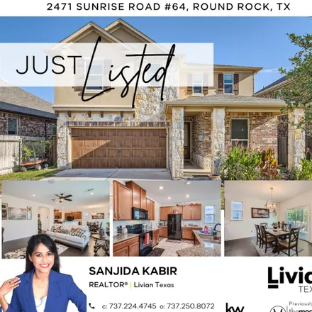 Rent this 1 bed apartment on unnamed road in Round Rock, TX 78665