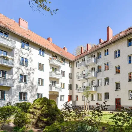 Rent this 1 bed apartment on Eugen-Schönhaar-Straße 11 in 10407 Berlin, Germany