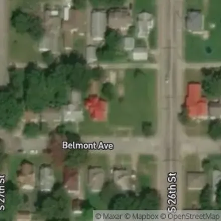Buy this 2 bed house on 2637 Belmont Avenue in Parsons, KS 67357