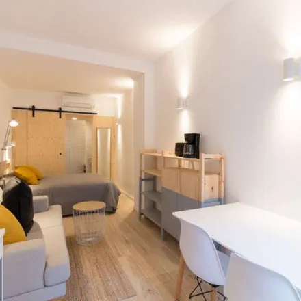 Rent this 1 bed apartment on Carrer de Sant Eudald in 08001 Barcelona, Spain