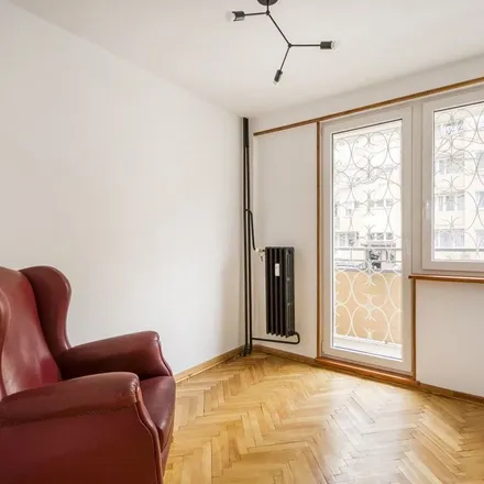 Rent this 3 bed apartment on Aleksandra Gierymskiego 11 in 00-772 Warsaw, Poland