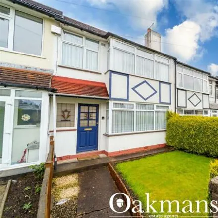 Buy this 3 bed house on Hill Bank Road in Walkers Heath, B38 9AN