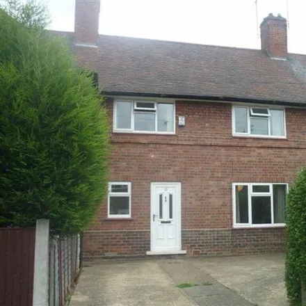 Rent this 3 bed townhouse on 15 Meriden Avenue in Nottingham, NG9 2TR
