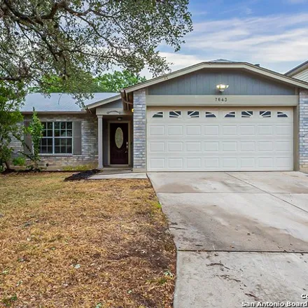 Buy this 3 bed house on 7643 Cascade Oak Drive in San Antonio, TX 78249