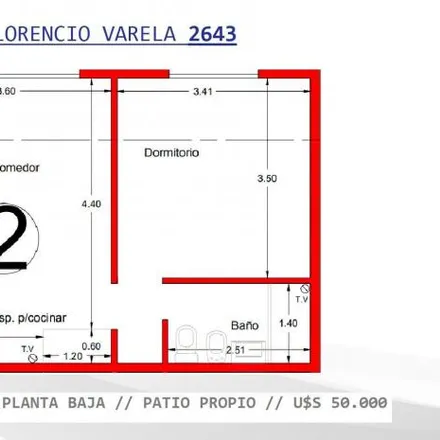 Buy this 1 bed apartment on Florencio Varela 2645 in Partido de La Matanza, 1754 San Justo