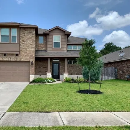 Rent this 4 bed house on 24233 Oakdale Hills Court in Harris County, TX 77389