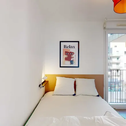Rent this 1 bed apartment on 10 Rue René Cassin in 33300 Bordeaux, France