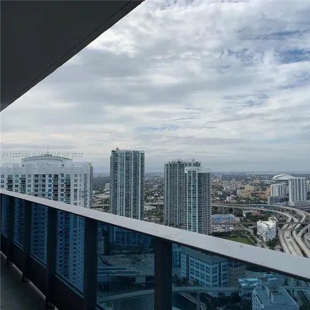 Rent this 1 bed condo on Epic Residences & Hotel in 300 Southeast 4th Street, Miami
