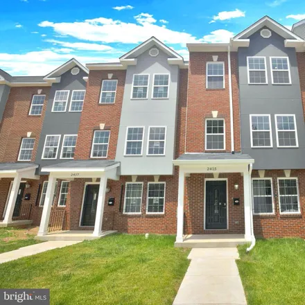 Buy this 4 bed townhouse on 2409 Elvans Road Southeast in Washington, DC 20020