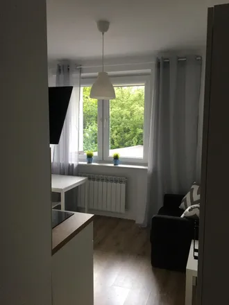 Rent this studio apartment on Wiejska 13 in 31-464 Krakow, Poland