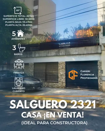 Buy this 3 bed house on 85 - Salguero 2323 in Villa Yapeyú, B1651 APE General San Martín