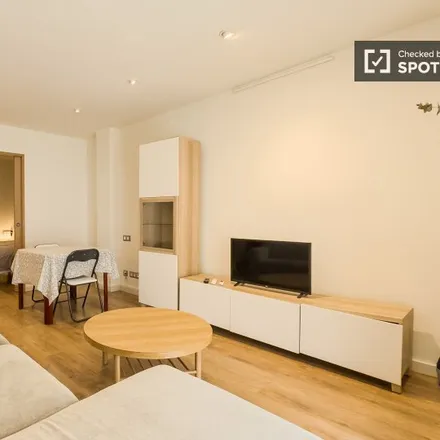 Rent this 1 bed apartment on Carrer d'Escipió in 08001 Barcelona, Spain