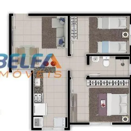 Buy this 2 bed apartment on Alameda Mariana in Vila ICAL, São José da Lapa - MG