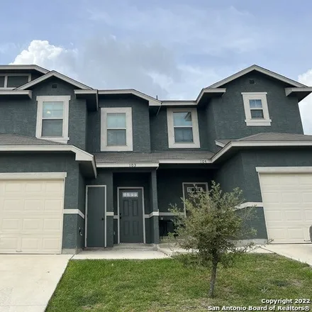 Rent this 3 bed duplex on 5039 Brazoswood in Bexar County, TX 78244