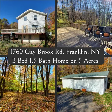 Buy this 3 bed house on 1731 Gay Brook Road in City of Oneonta, NY 13820