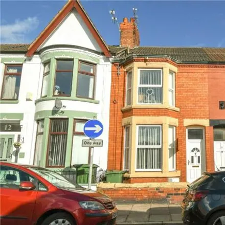 Rent this 2 bed townhouse on 10 Alderley Avenue in Birkenhead, CH41 0EP