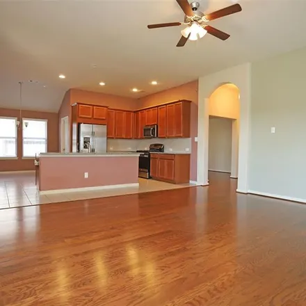 Rent this 3 bed apartment on 8816 Wasatch Valley Lane in Fort Bend County, TX 77407