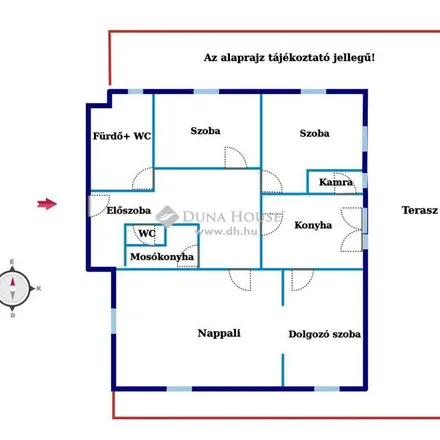 Rent this 5 bed apartment on Budakeszi in unnamed road, 2092