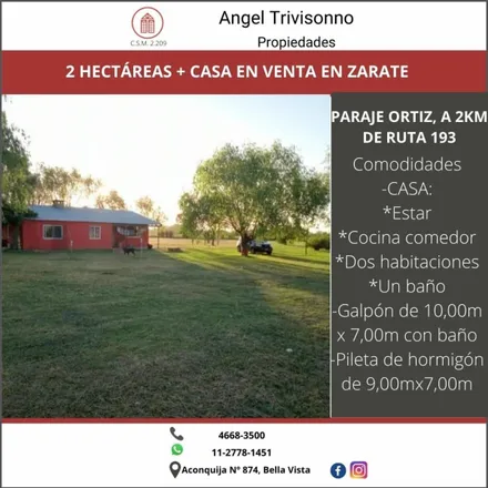 Image 1 - unnamed road, Partido de Zárate, 2801 Escalada, Argentina - House for sale