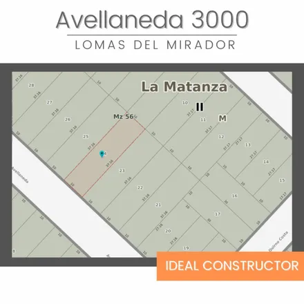 Buy this studio house on Avellaneda 3022 in Partido de La Matanza, B1752 CXU Lomas del Mirador
