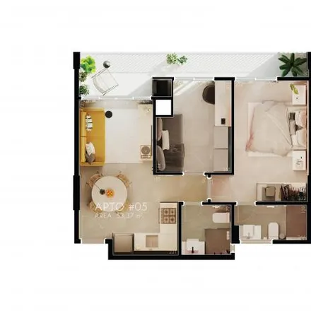 Buy this 2 bed apartment on Rua Pará 900 in Água Verde, Curitiba - PR