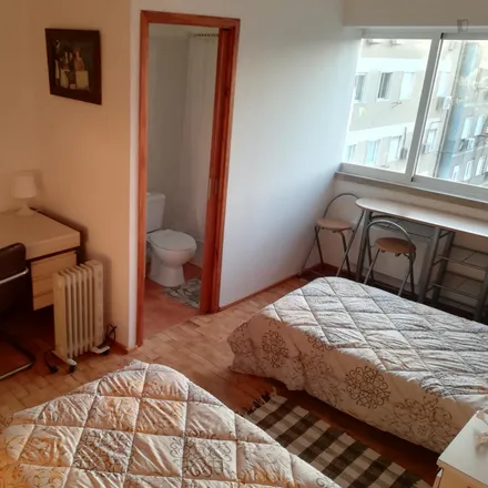 Rent this 6 bed room on Rua Tomás Ribeiro 45 in 1050-225 Lisbon, Portugal