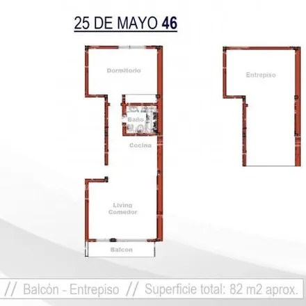 Buy this 2 bed apartment on 25 de Mayo 52 in Partido de La Matanza, 1704 Ramos Mejía