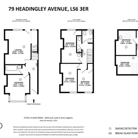 Image 7 - 31-85 Headingley Avenue, Leeds, LS6 3EJ, United Kingdom - Room for rent