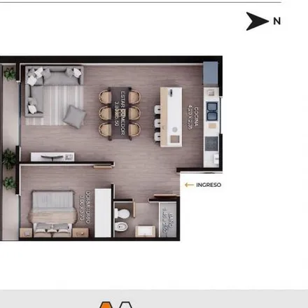 Buy this 1 bed apartment on Mendoza 853 in Martin, Rosario