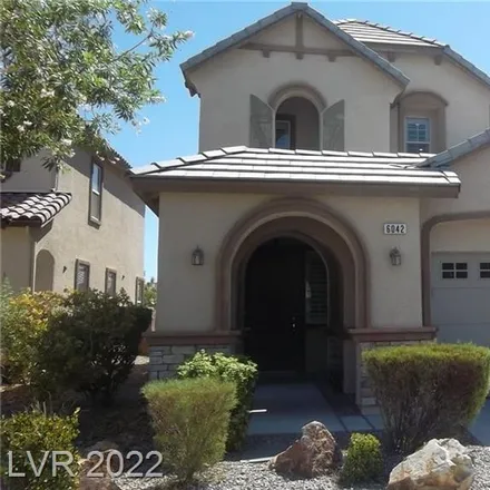 Rent this 3 bed house on 6056 Hidden Summit Street in North Las Vegas, NV 89031
