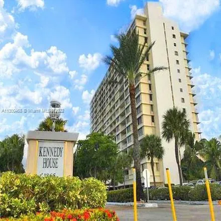 Rent this 1 bed apartment on 79 STCY @ OP # 1800 in John F. Kennedy Causeway, North Bay Village
