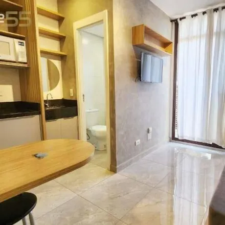 Rent this 1 bed apartment on Rua Bárbara Cvintal 280 in Mossunguê, Curitiba - PR
