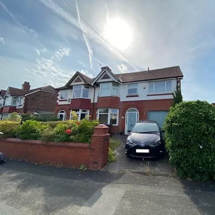 Rent this 4 bed house on Mauldeth Road Primary School in Senior Avenue, Manchester